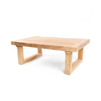 Table basse en teck recyclé