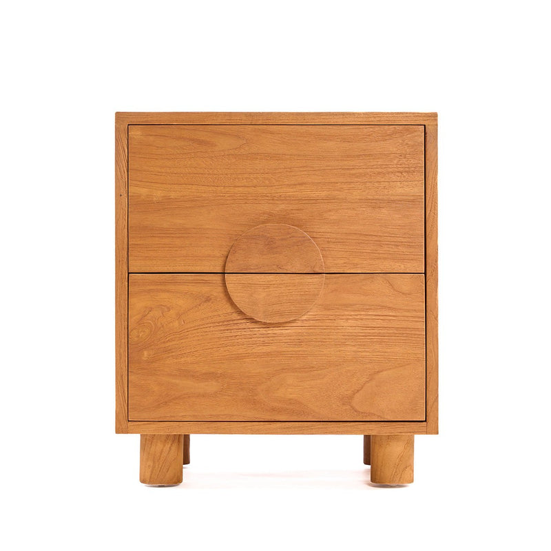 Dimensions Table de chevet Eclipse en teck