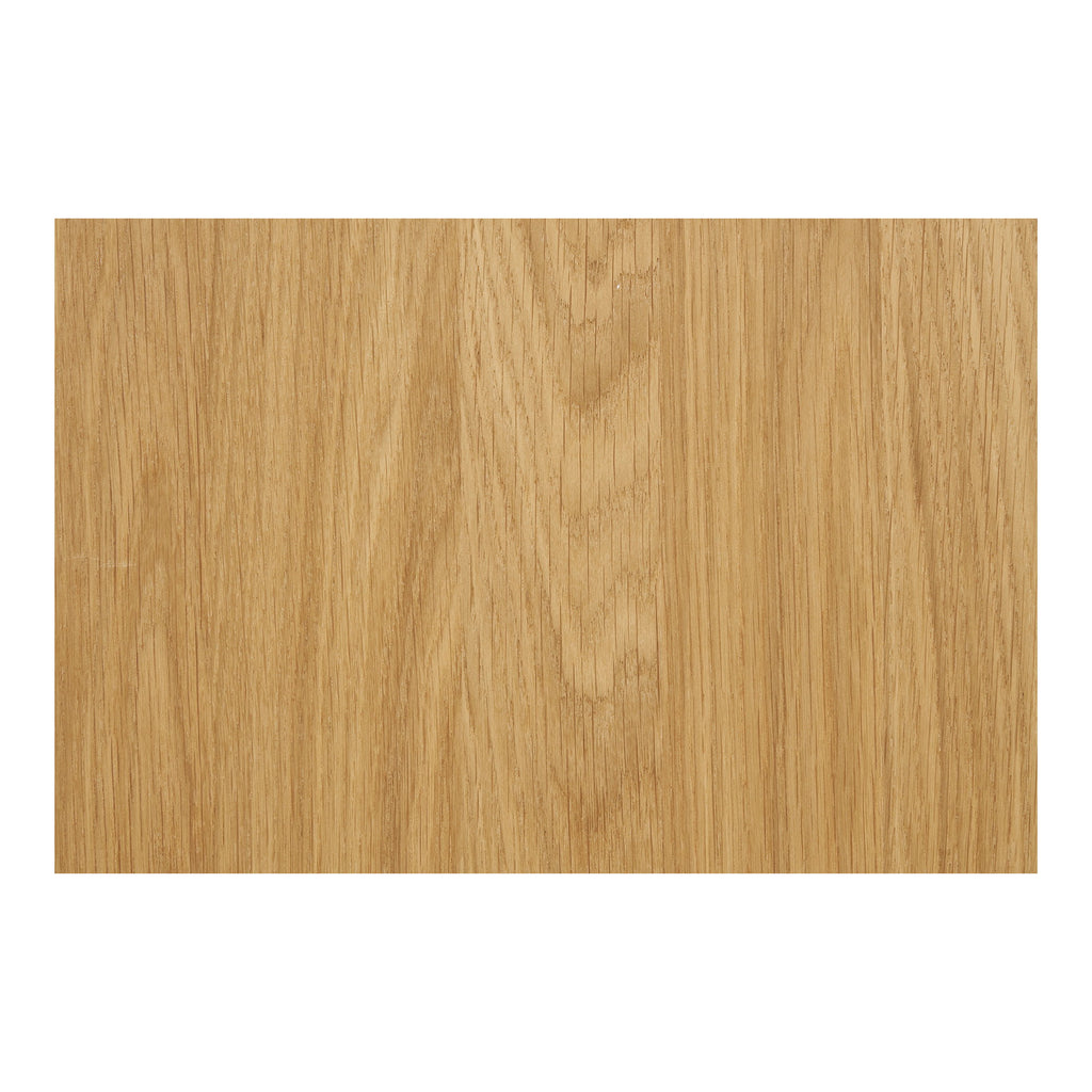 Placage chêne naturel table Kyoto détail texture veines bois clair doré