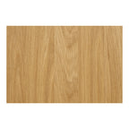 Placage chêne naturel table Kyoto détail texture veines bois clair doré