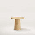 Table d'appoint Anchor de 45 cm en chêne naturel vue de face