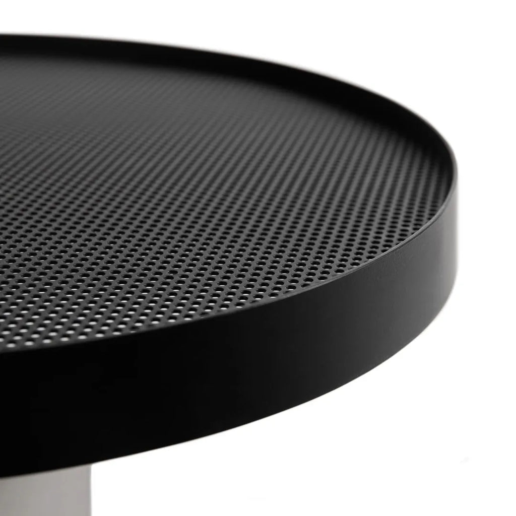 Table d'appoint en béton Twist noir vue 2