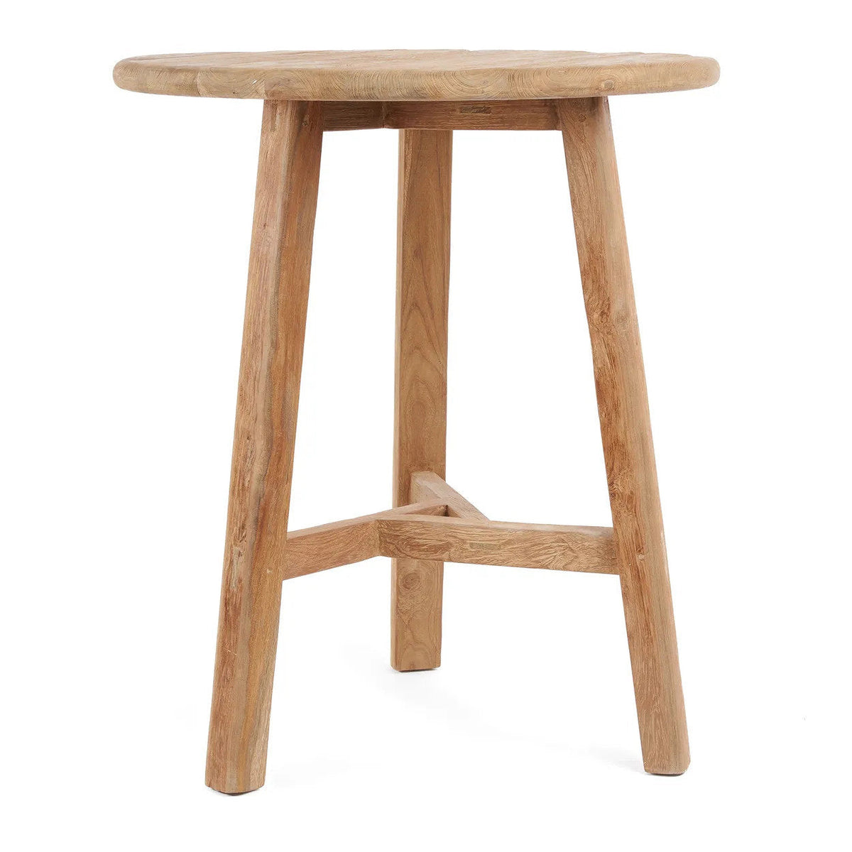 Table de bar Fusuma en teck vue de face