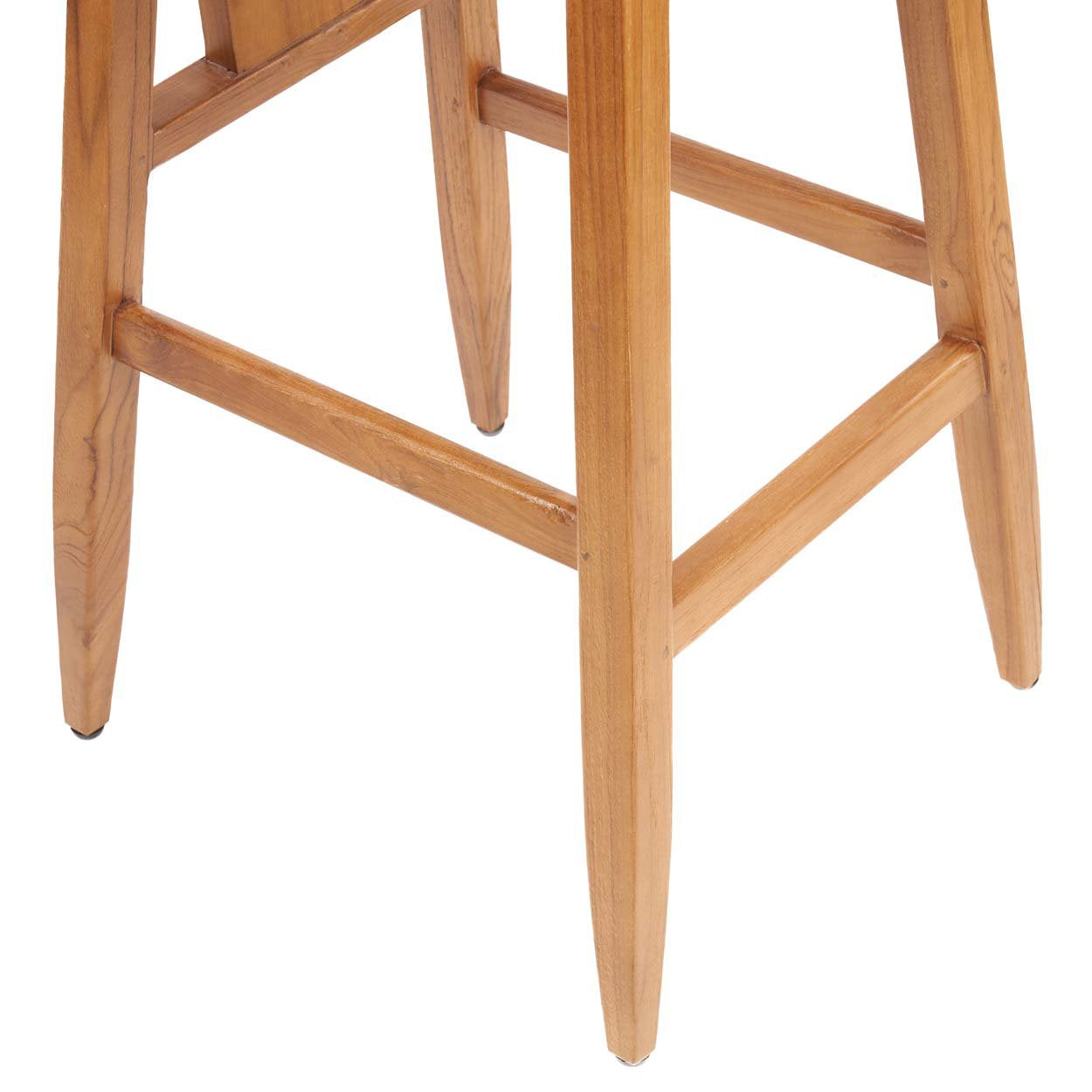 Tabouret de bar LovYa en teck, vue 6