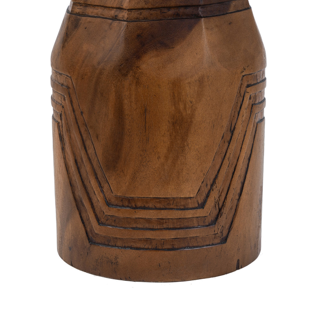 Tabouret Bloom en bois de suar, vue 7