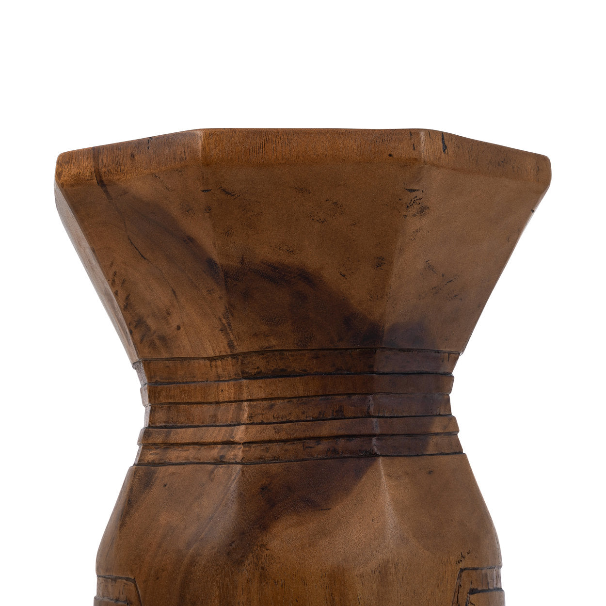 Tabouret Bloom en bois de suar, vue 8