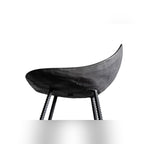 Tabouret de bar en béton Hauteville 77 cm en situation 2