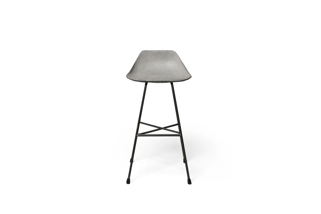 Tabouret de bar en béton Hauteville 77 cm vue 2