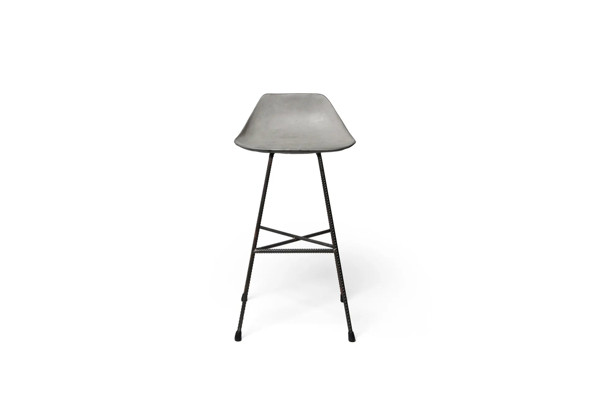 Tabouret de bar en béton Hauteville 77 cm vue 2