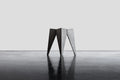 Tabouret en béton Bridge gris naturel