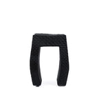Tabouret Montano en bois de suar noir, vue 7