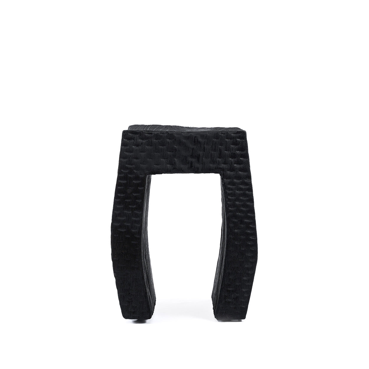 Tabouret Montano en bois de suar noir, vue 7