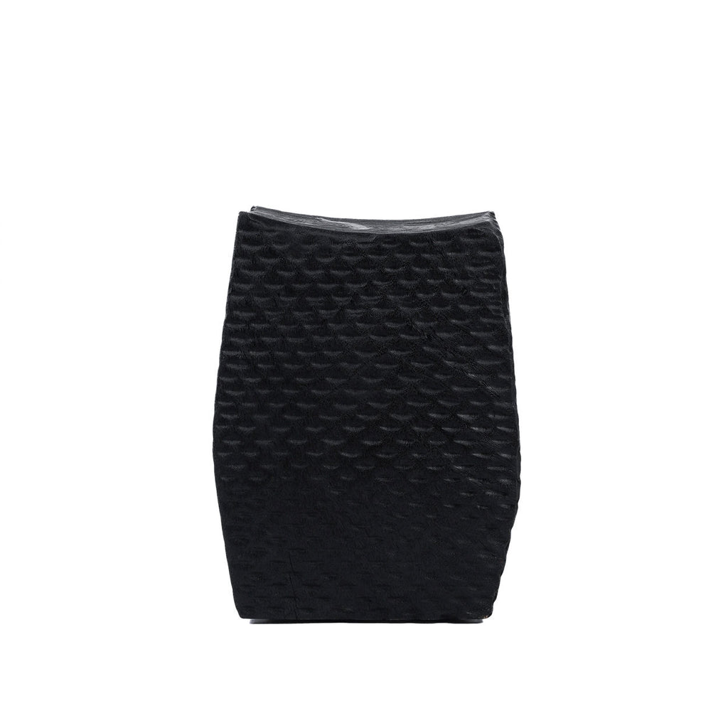 Tabouret Montano en bois de suar noir, vue 8