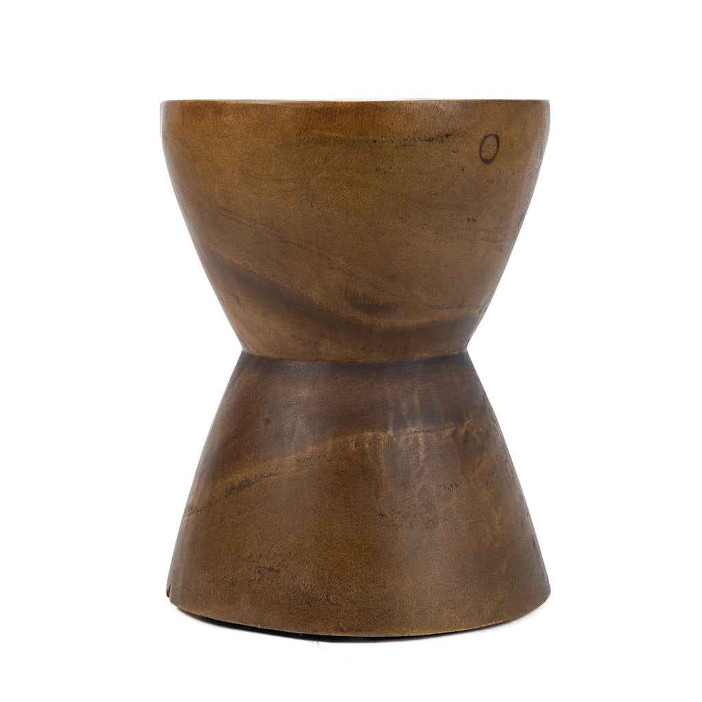 Tabouret Pacha Mama en bois de suar