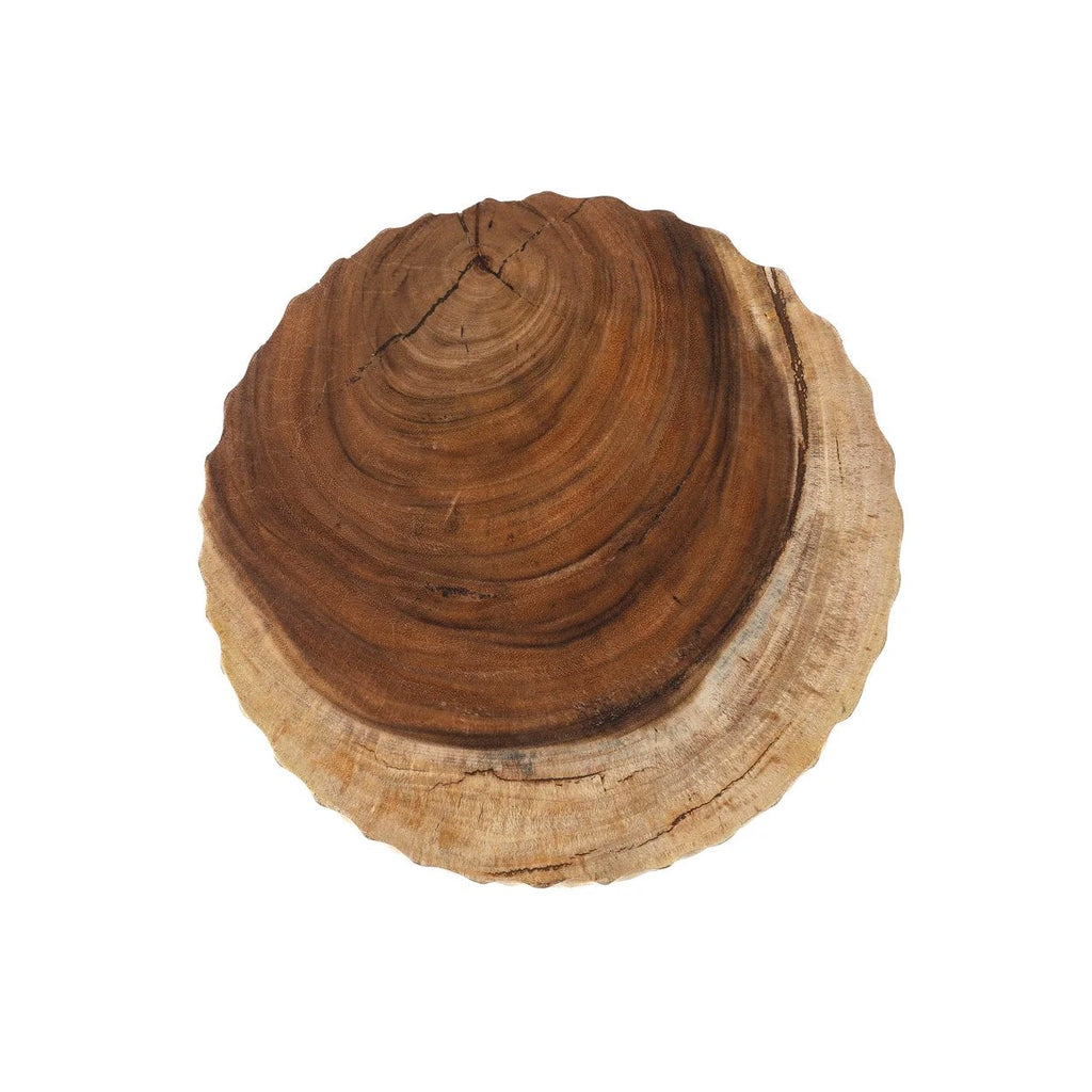 Tabouret Paramo en bois de suar, vue 6