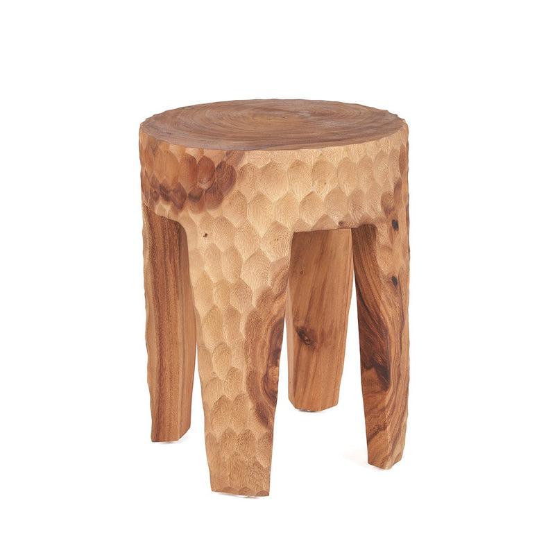 Dimensions Tabouret Paramo en bois de suar