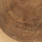 Tabouret Tribe en bois de suar blanc, vue 6