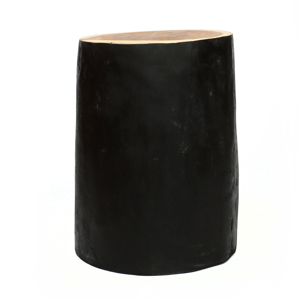 Tabouret Tribe en bois de suar noir, vue 8