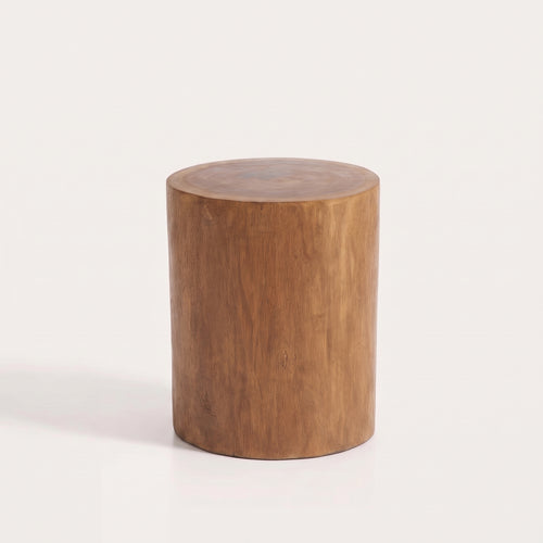 Boomstamkruk Tribe van massief suarhout 40 cm