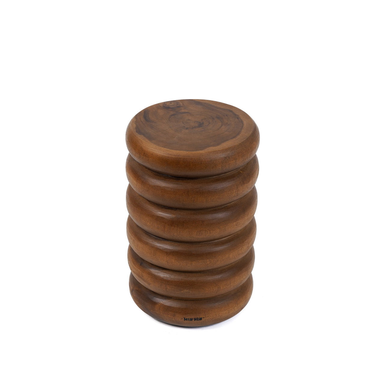 Tabouret Umiko en bois de suar, vue 6