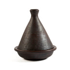 Tajine en terre cuite à cône martelé 24 cm