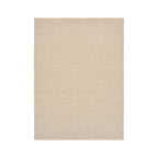 Tapis Bela laine beige 160x230 cm vue de face