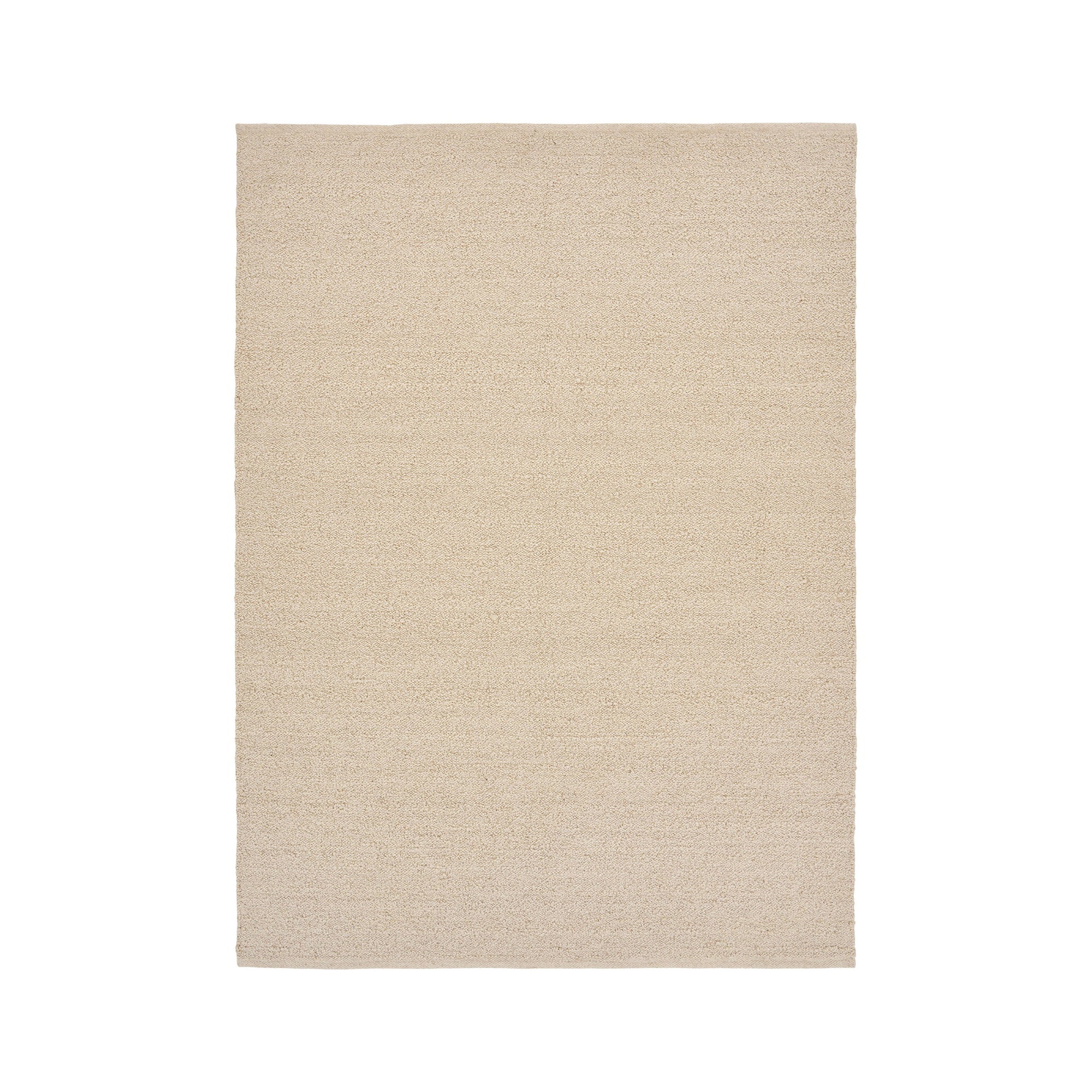 Tapis Bela laine beige 160x230 cm vue de face