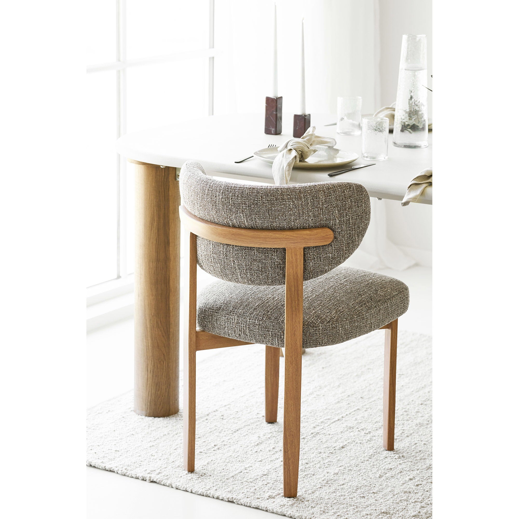 Tapis Bela laine beige 160x230 cm vue de détail
