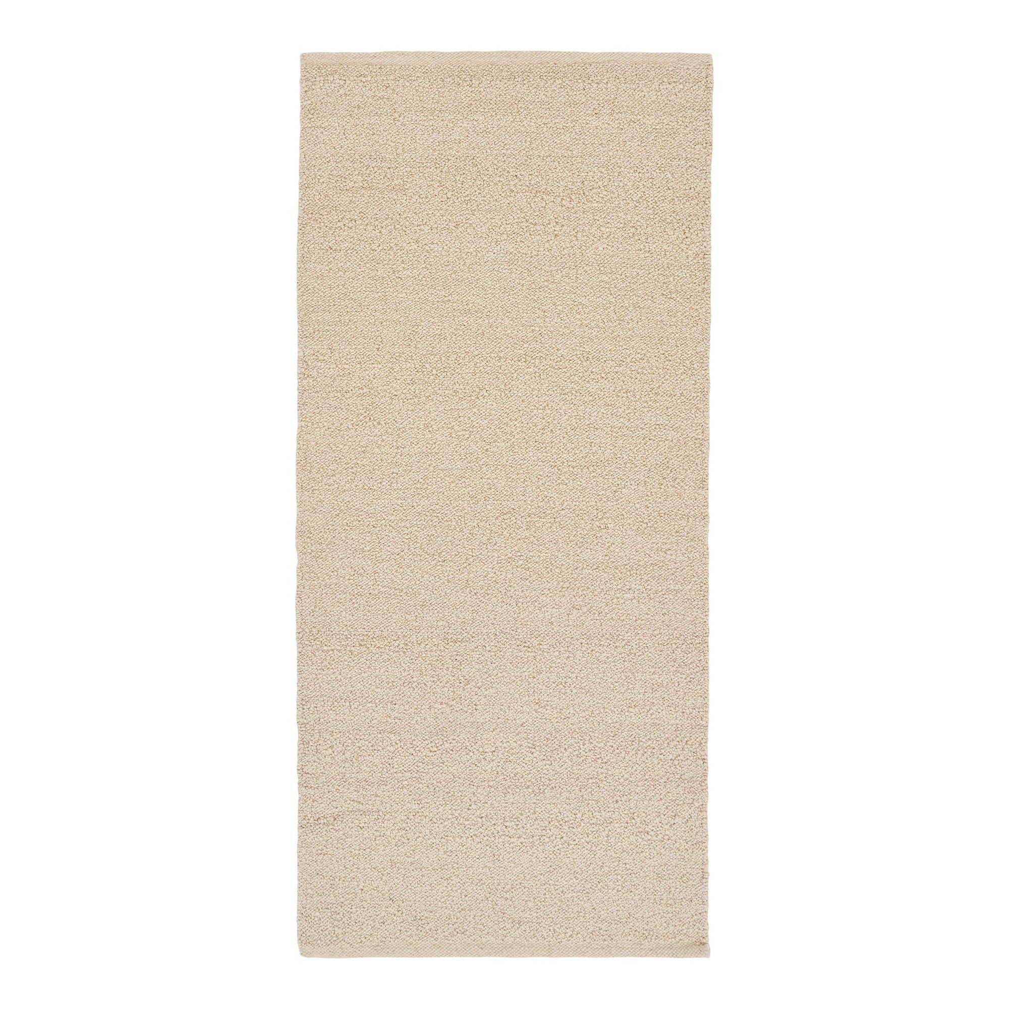 Tapis de couloir Bela laine beige 80x180 cm