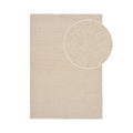 Tapis Gaya laine beige 160x230 cm