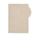 Tapis Gaya laine beige 160x230 cm