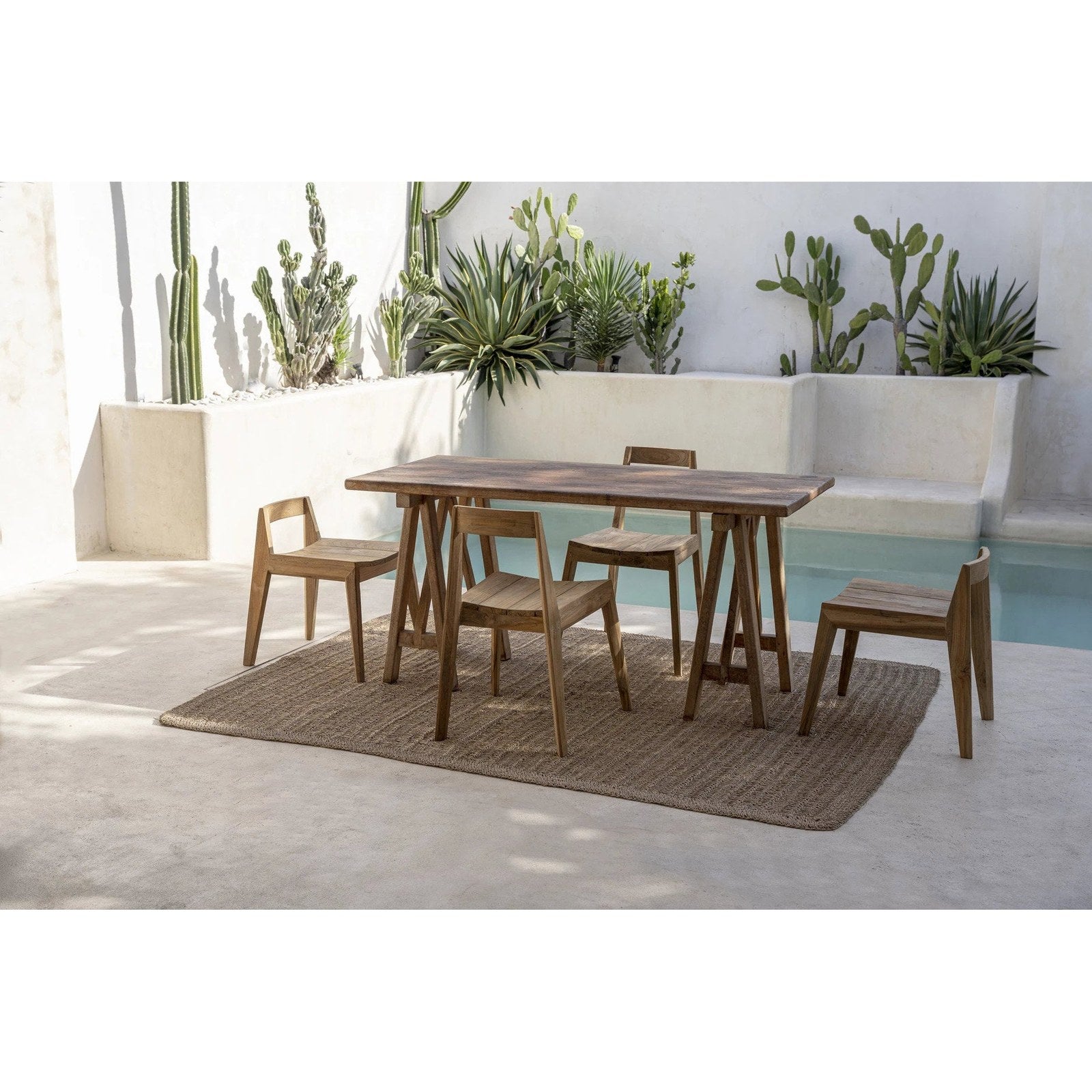 Tapis en jonc de mer naturel 180 x 240 cm, vue 3