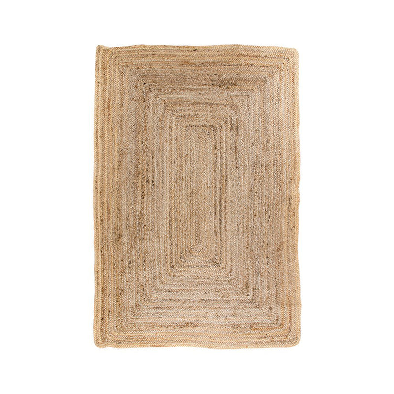 Dimensions Bombay Braided Natural Jute Rug - 60 × 90 cm