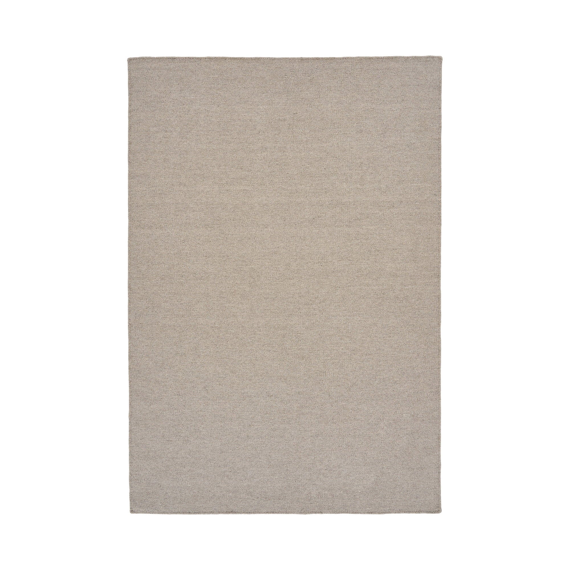 Tapis Nila laine sable foncé 160x230 cm vue de face