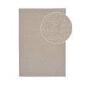 Tapis Nila laine sable foncé 160x230 cm