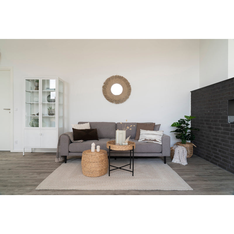 Dimensions Menorca Recycled Plastic Indoor/Outdoor Rug - Sand - 140 x 200 cm