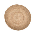 Tapis rond en jacinthe d'eau naturelle 200 cm de diamètre