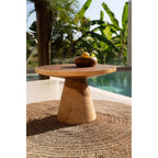 Tapis rond en jonc de mer naturel 100 cm de diamètre, vue 4