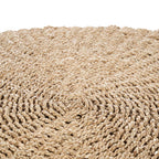 Tapis rond Sizali en sisal naturel 100 cm de diamètre en situation