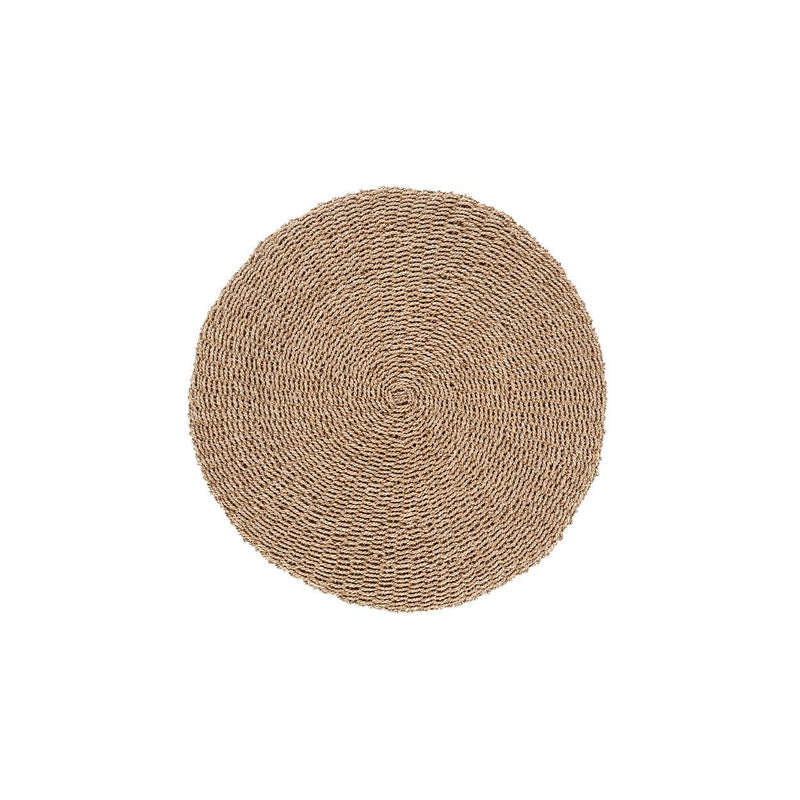 Dimensions Tapis rond Sizali en sisal naturel 100 cm de diamètre
