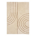 Tapis Tampa coton arches beige 200x300 cm