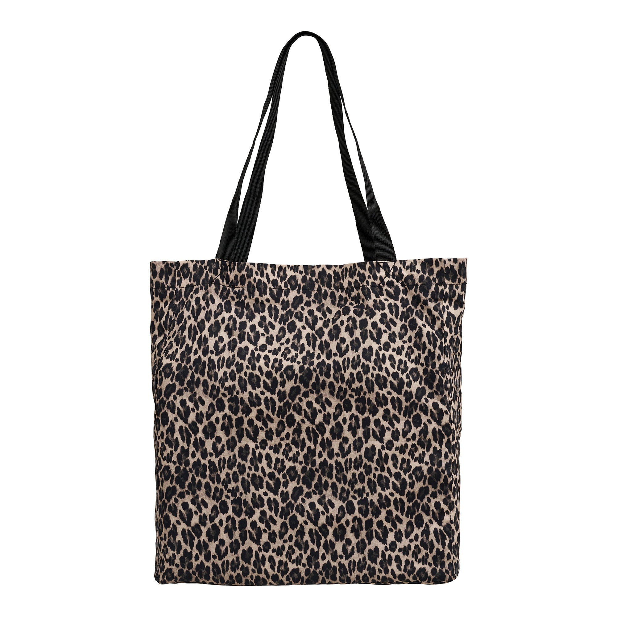 Tote bag Ava imprimé léopard all-over vue de dos fond blanc