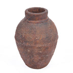 Vase Amphora Rustica en terre cuite bordeaux 30 cm, vue 5