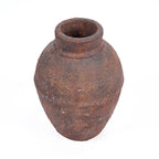 Vase Amphora Rustica en terre cuite bordeaux 30 cm, vue 6