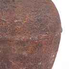 Vase Amphora Rustica en terre cuite bordeaux 30 cm, vue 8