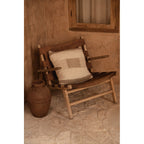 Vase Amphora Rustica en terre cuite naturelle 40 cm en situation
