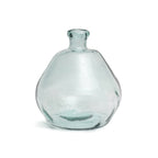 Vase Bolai en verre recyclé transparent 50 cm
