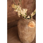 Vase Clay Echo en terre cuite crème 30 cm en situation