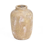 Vase Clay Echo en terre cuite crème 30 cm, vue 6