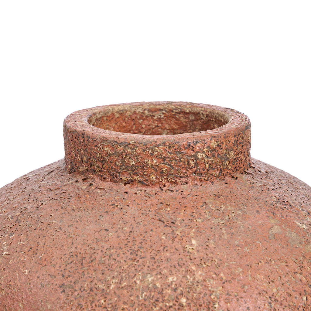 Vase Clay Echo en terre cuite naturelle 40 cm, vue 6